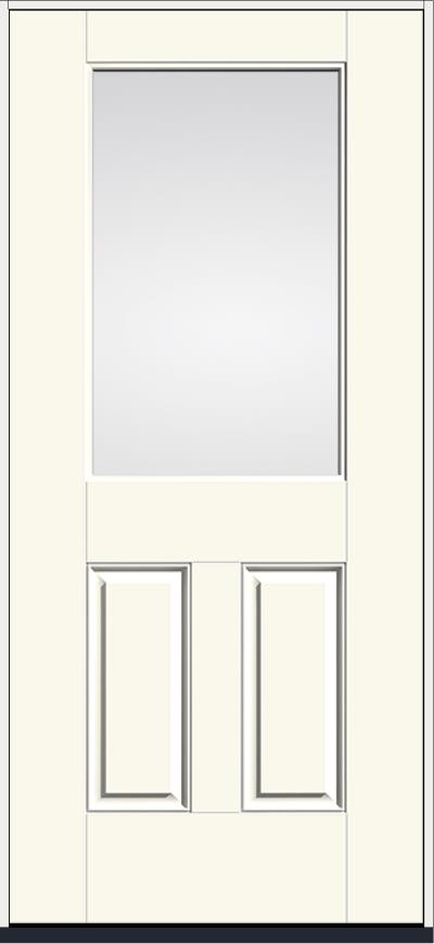 m*̈様 ホワイト フリースラグ S2100 - Smooth-Star® | Therma-Tru Doors